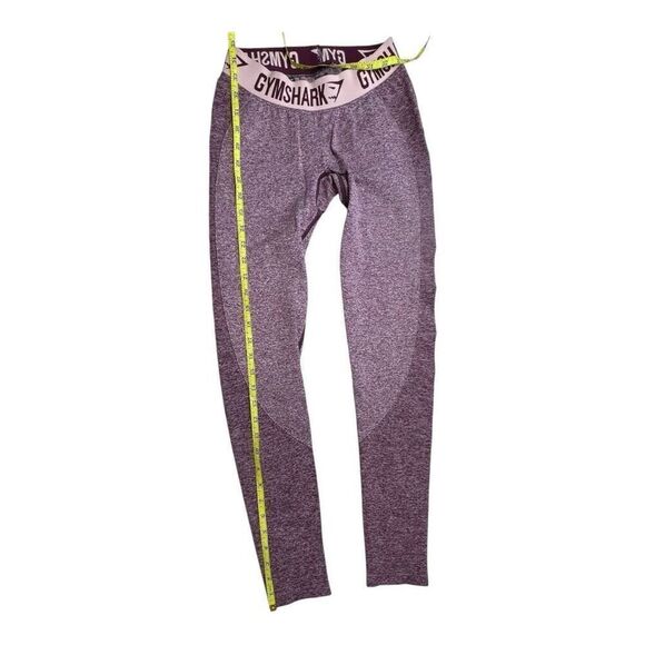 Gymshark Women's Pull-On Flex Compression Leggings Heather Purple Size Small - Picture 5 of 8